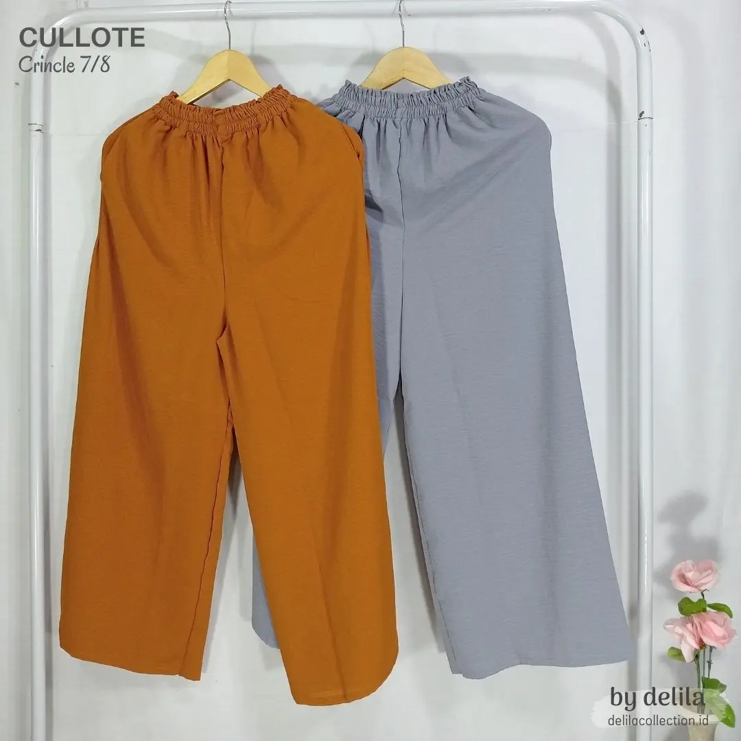 Kulot Crincle Celana Panjang Wanita Bahan Premium Size Jumbo Fashion Terkini