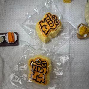 ワニ型クッキーシリコンスクイーズ、手作りのソフトストレスリリーフ、ゆっくり跳ね返る粘着タイプ、オフィスやクリスマス休日のギフト、デスクの飾り