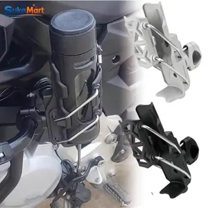 Bottle Holder Motor Bebas Lubang Universal Untuk Spion Motor Tempat Gelas Minum Anti Getar Tahan Air
