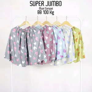 Hot Pants Wanita Jumbo / Celana Pendek Wanita Super Jumbo sual kulot Santai