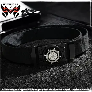 sabuk ikat pinggang anak 3cm auto-lock putar gesper anak SIMPEL murah sabuk anak AH-114HN