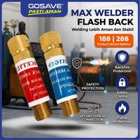 Gambar GOSAVE Max Welder Flash Back Oxy Acetylene Anti Backfire untuk Regulator Las dan Torch Cutting - 188 TORCH ACY dari Gosave Official Kota Tangerang 1 Tokopedia