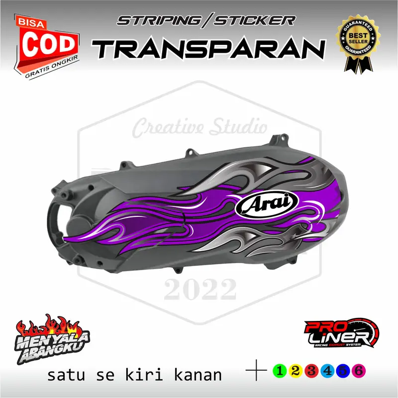 sticker bok cvt vario kzr lis variasi vario gen 1 sama bok nya 5