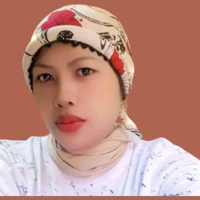 Kupluk Kerpus Topi Hijab Turban Instan Praktis Kerudung Turki Wanita Ciput Katun Dewasa Hitam 1