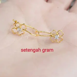 Anting Dewasa Kembang Mata Setengah gram
