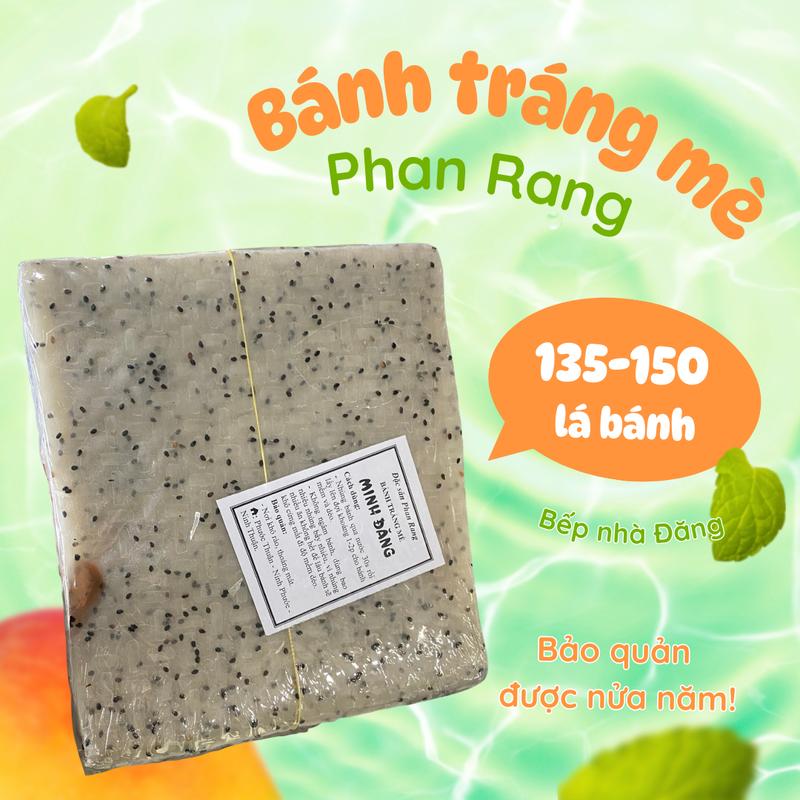  Combo  2,7~3kg  Bánh Tráng Mè Phan Rang Đặc Sản Ninh Thuận Chuẩn Loại To Dày Mè Nhiều Dẻo Dai  Ship Toàn Quốc - Bếp Nhà Đăng 