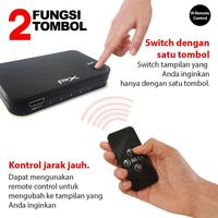 Gambar PX HD2-417 HDMI Switcher 4K 3D Full HD High Quality IR Remote Control dari Vidsen Online Kota Administrasi Jakarta Pusat 3 Tokopedia