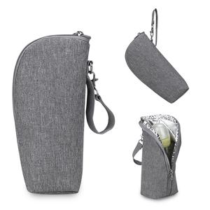 Portable Travel Insulated Baby Bottle Holder Warm Breastmilk Baby Bottle Cooler Bag for Newborn