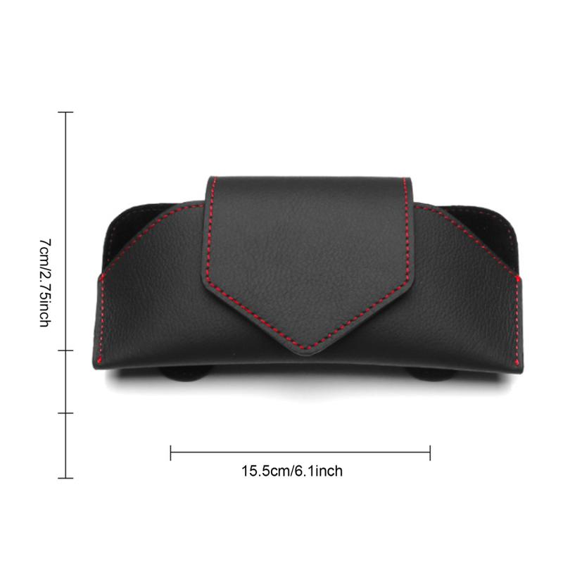 Product Introduction of Car Glasses Case Auto Sun Visor Glasses Holder Sunglasses Clip Card Ticket Holder Multi-Function Automobile Accessories  Storage 41