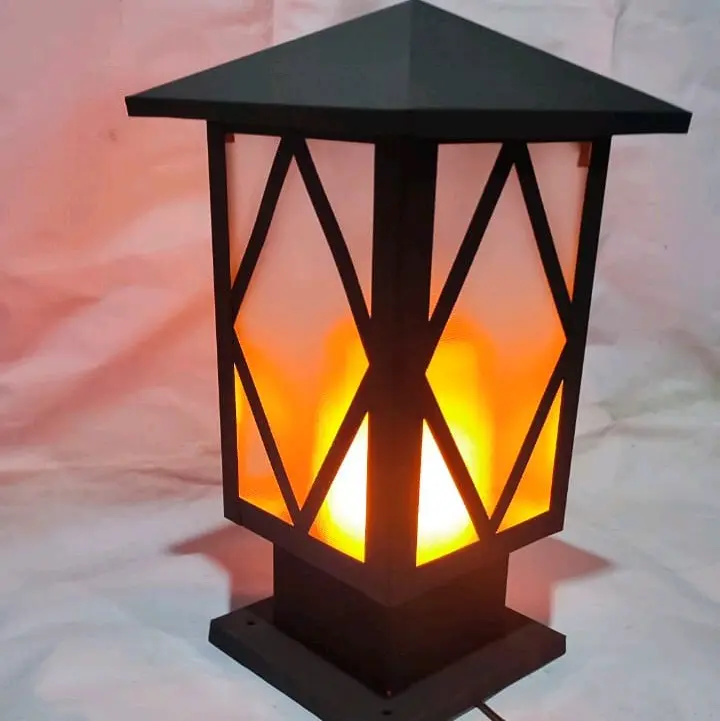 LAMPU PILAR RUMAH LAMPU PAGAR