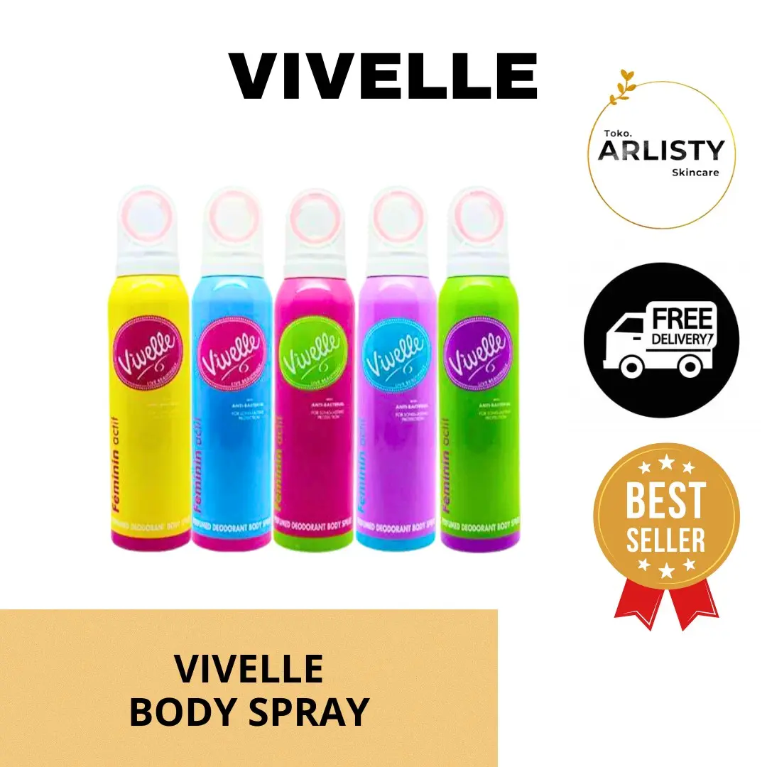 Vivelle Parfume Deo Body Spray, Ready 5 Varian