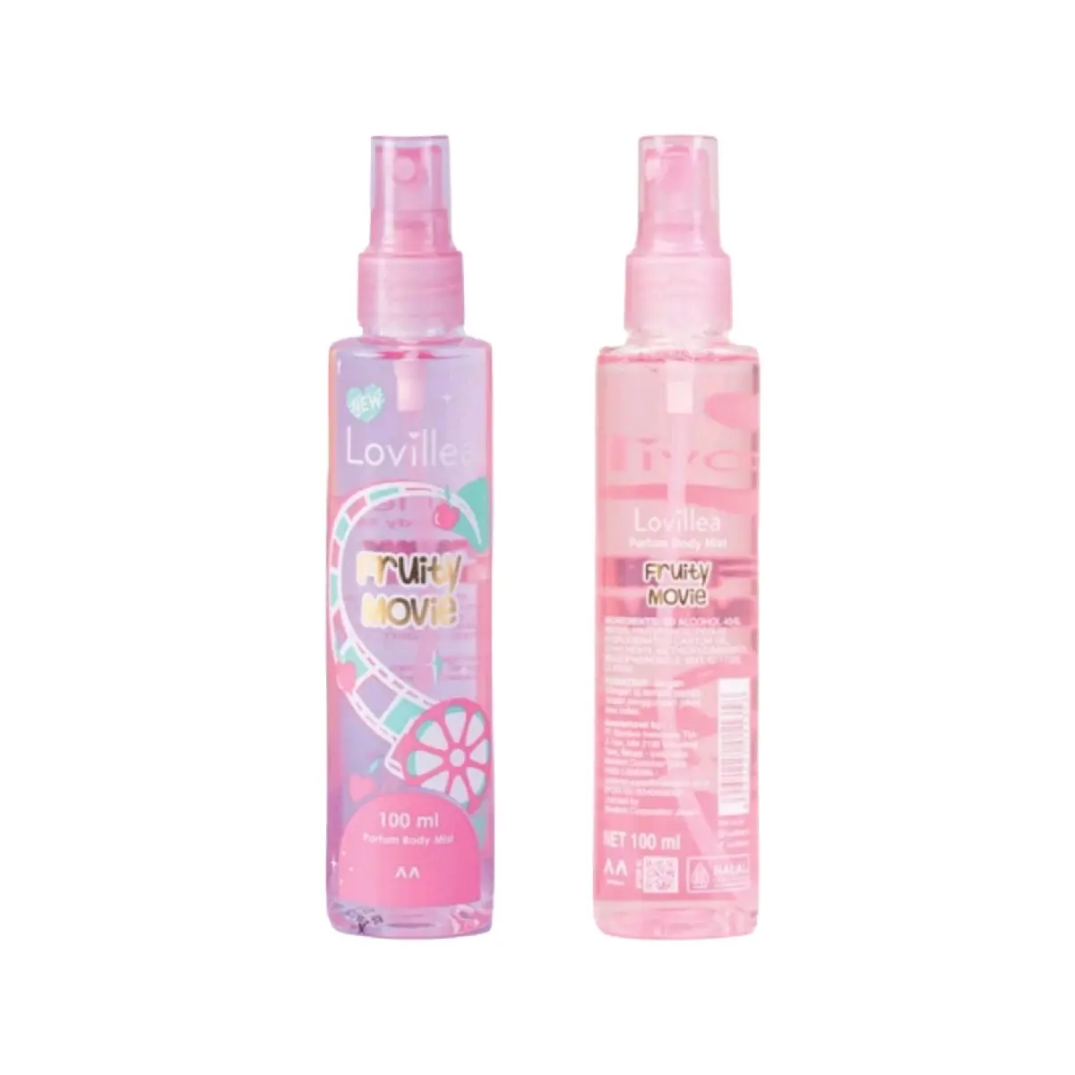 LOVILLEA Parfum Body Mist 100ml - Fruity Movie