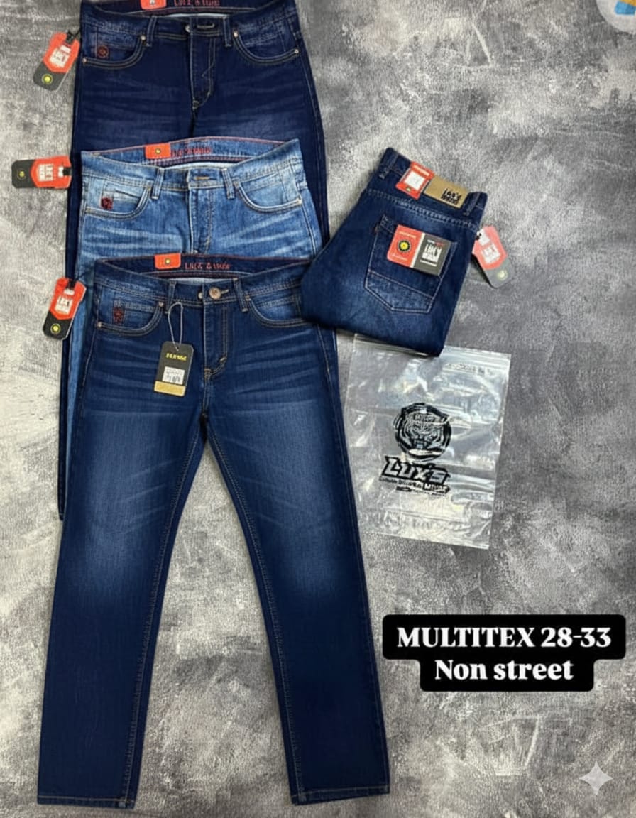 CELANA JEANS PANJANG NON STRECTH PRIA REGULER STANDARD CELANA JEANS DENIM RINGKEL PREMIUM