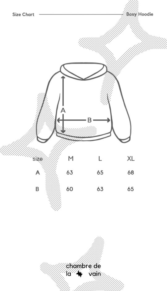 BOXY HOODIE CHMB SULLY BROKEN WHITE