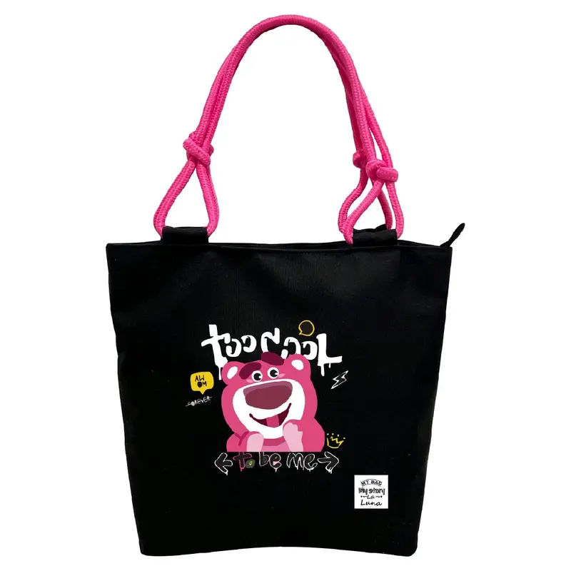 Totebag/Totebag Lotso/Totebag wanita/Lotso Kanvas/Totebag Labubu/Tas Labubu 3