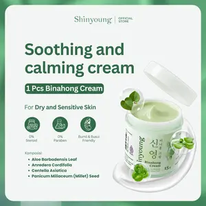 Shinyoung binahong Cream 15g - Melembabkan Kulit Kering dan Sensitif | No Steroid | Menenangkan Kulit Sensitif