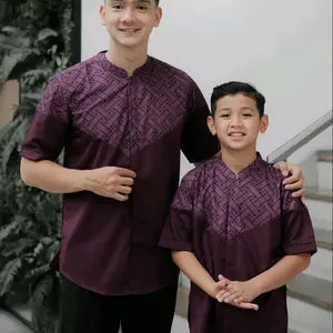 Baju muslim couple Ayah dan anak Sublim by SHIDDIQ