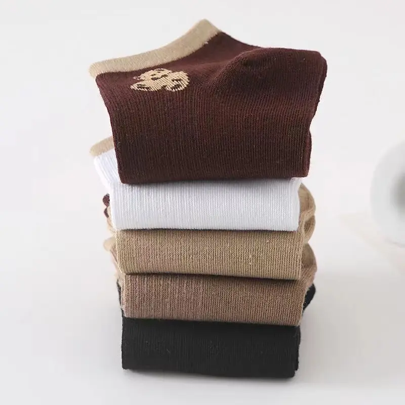BAS K10 Kaos Kaki Pendek Semata Kaki / Kaos Kaki Bear / Kaos Kaki Motif Beruang / Kaos Kaki Fashion 1