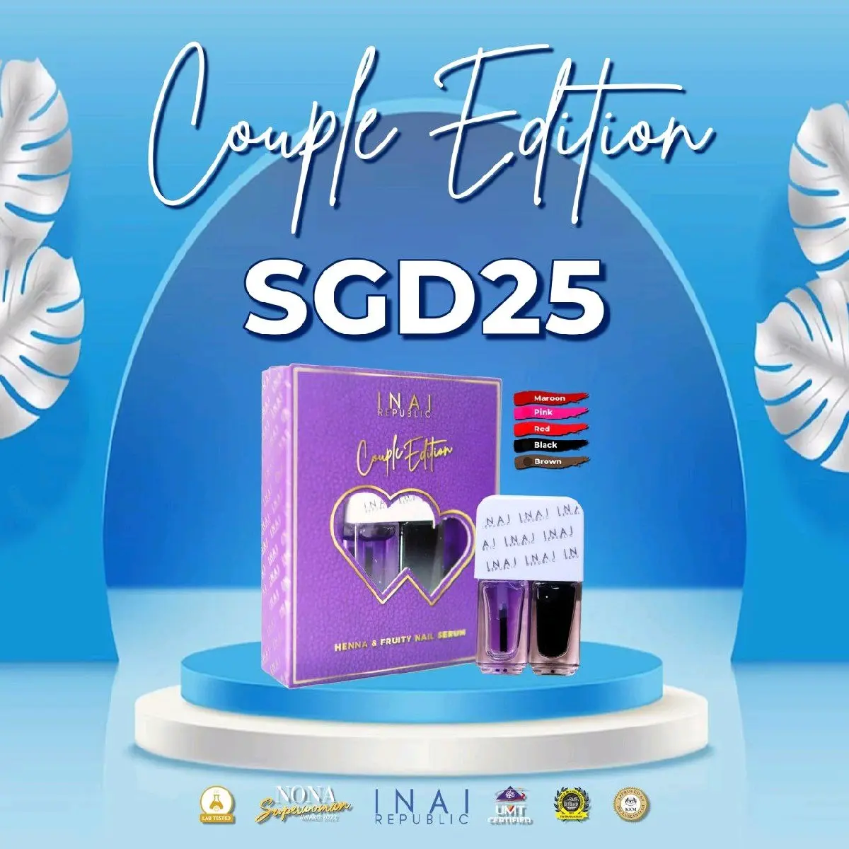 Couple Edition ( Nail Henna + Nail Serum - 2 in 1 )