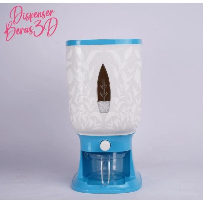 [PROMO] Dispenser Beras New Modern/Tempat Wadah Penyimpanan Beras Otomatis/ Anti Hama Tidak Lembab/Dispenser Beras Termurah Plastik 1