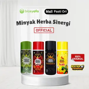 Minyak Herba Sinergi Original | Minyak Serbaguna untuk Urut, Pegal & Gatal