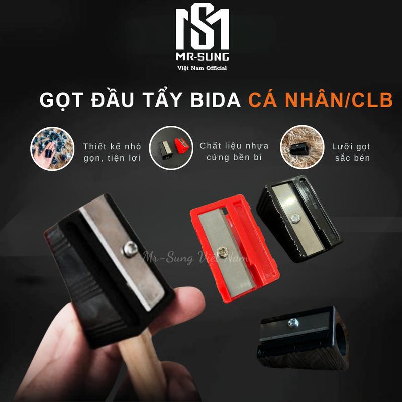 Gọt sửa đầu cơ bida MR SUNG VIỆT NAM