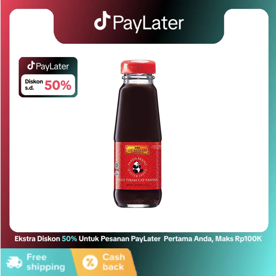 LEE KUM KEE Oyster Sauce Saus Tiram Panda 145g