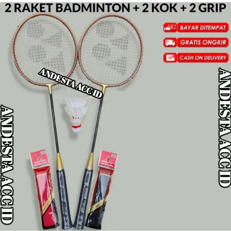RAKET BADMINTON CARBONEX 2 RAKET BONUS TAS Sport 5