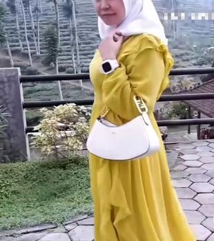Product Review of Siera Dress Gamis Ceruty Muslim Wanita Mewah Pesta Kondangan Lebaran Cantik baju from B**t 3