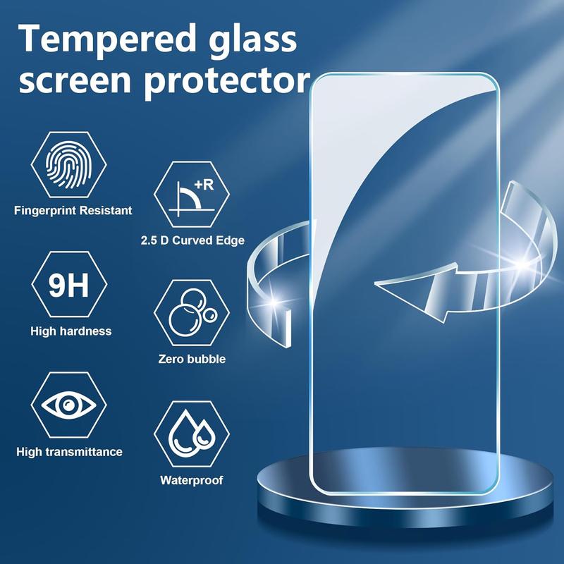 Product Introduction of 3in1 For OPPO A3 Pro 5G Anti-Spy Privacy Tempered Glass OPPO A3x Screen Protector Film+lens film+back film 26