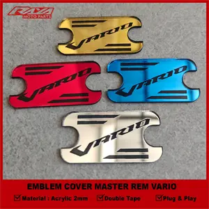 RAYA- COVER TUTUP MASTER REM VARIO EMBLEM MINYAK REM BRAKE REM VARIO PNP (TIDAK BISA UNTUK VARIO 160 ABS)