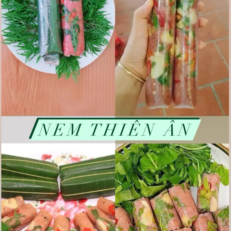 Combo trãi nghiệm 4 loại nem chua - Nem chua Thanh Hoá