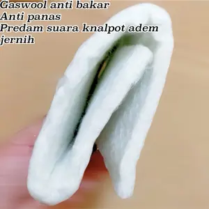 gaswol gaswool knalpot glaswool gaspol knalpot tahan panas serat Predam suara knalpot