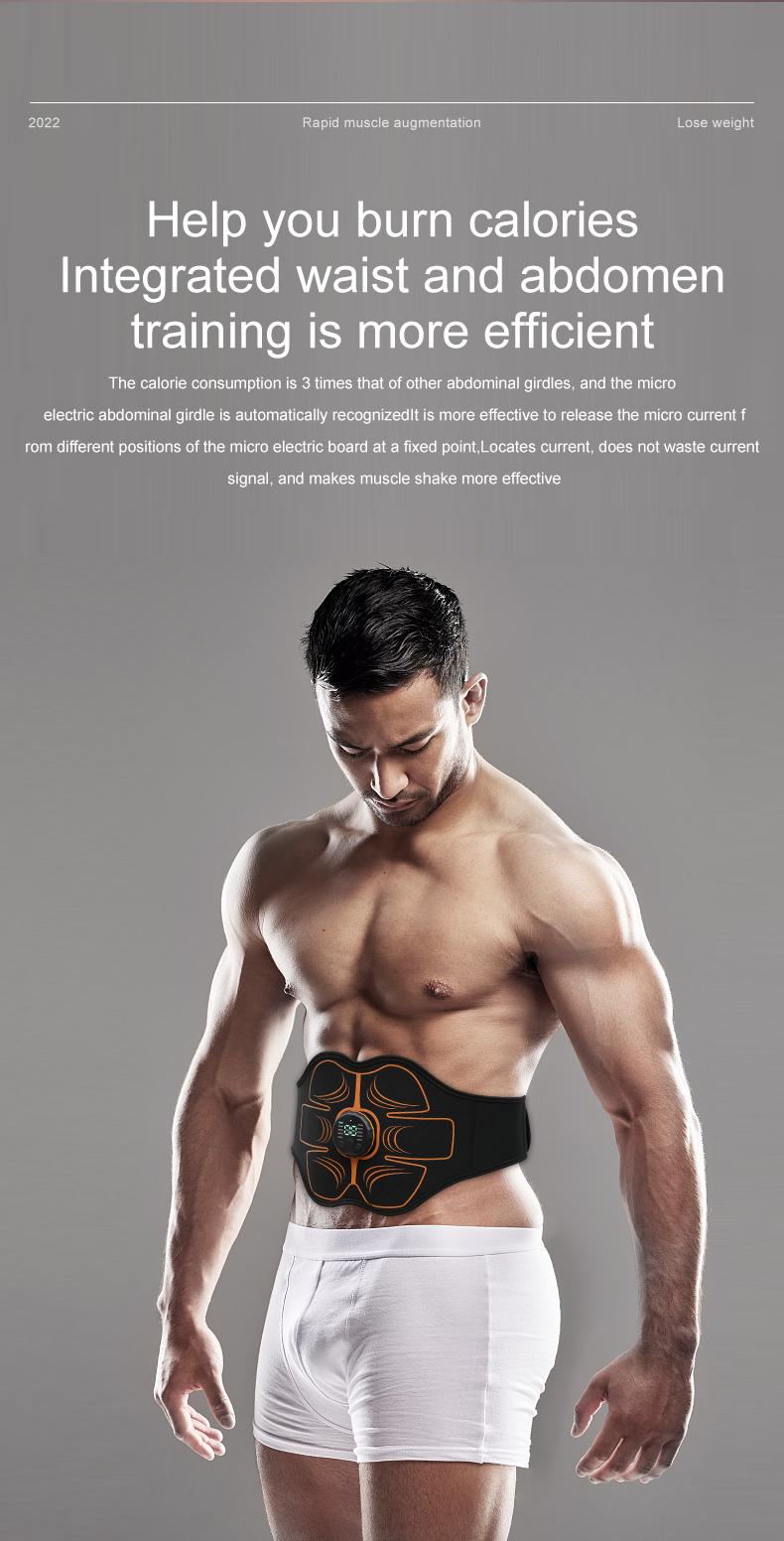 Product Introduction of Lazy Slimming Belly Tool for  Thin and Skinny Belly Equipment, Abdominal Muscle Patch, Waist Belt Training, Fitness Equipment 3