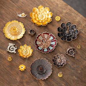 Pinggan Pembakar Kemenyan, Tempat Kemenyan untuk Tongkat dan Kemenyan, Tapak Pembakar Kemenyan, Hiasan Rumah Supplies