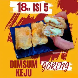 DIMSUM KEJU ISI 5 GORENG SUDAH TERMASUK SAOS BANGKOK
