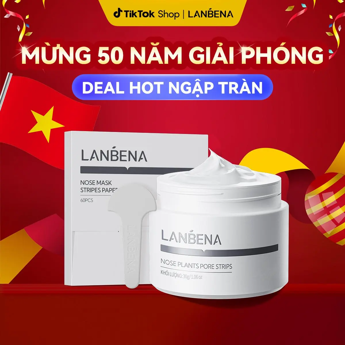 【Pick】【MUA 1 TẶNG 3】Mặt Nạ Lột Mụn Hỗ Trợ Giảm Mụn Đầu Đen LANBENA, Phiên Bản Nâng Cấp 2.0 Kèm 60 Giấy Lột Mụn, Hỗ Trợ Làm Sạch Sâu Mụn Đầu Đen Mụn Đầu Trắng Lỗ Chân Lông, Thích Hợp Cho Mọi Loại Da Skincare Nữ 30g