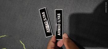 Product Review of Name tag nama dada/Nametag/papan nama dada/nama dada/peniti/magnet resin from S**s 1