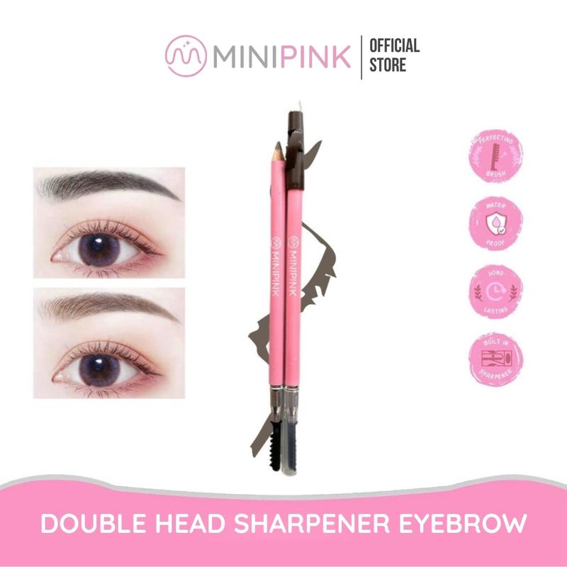 Product Introduction of MINIPINK Double Head Sharpener Eyebrow Pensil Alis Kepala Ganda Tahan Lama Tahan Air MP010 27