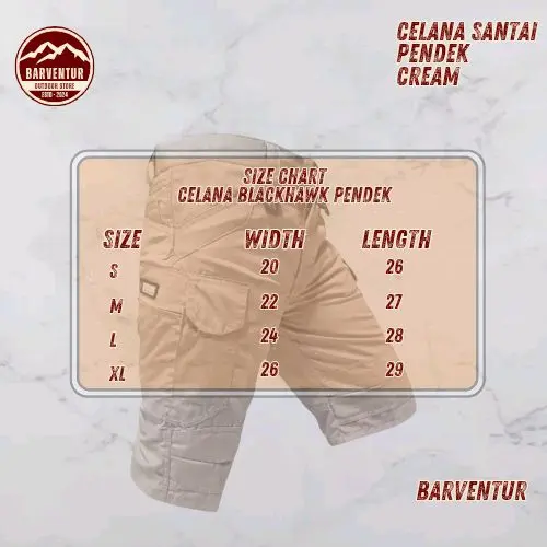 Celana Blackhawk Pendek Sport 1