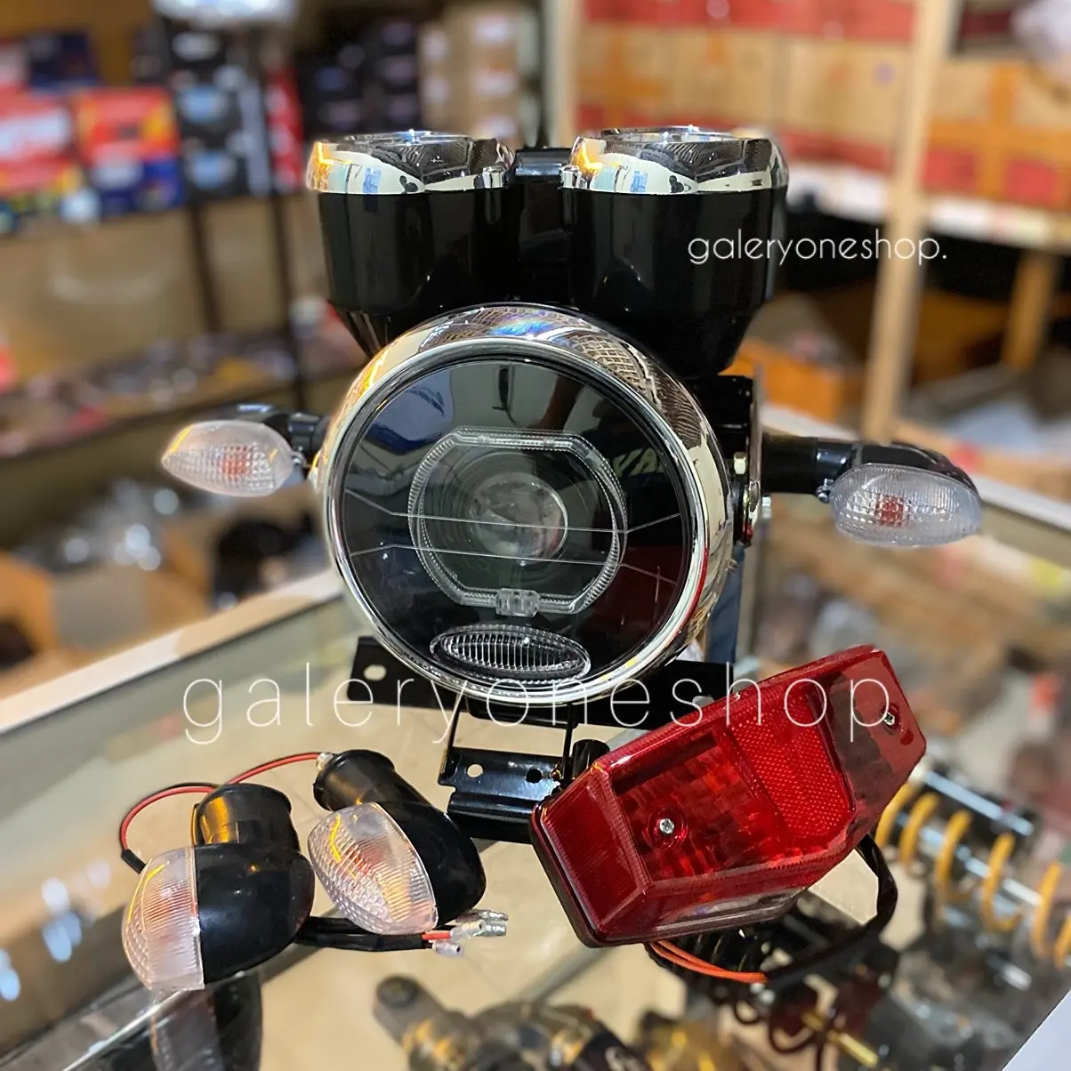 Lampu Biled bulat rx king peredam set spidometer sein dan stoplamp tinggal pakai