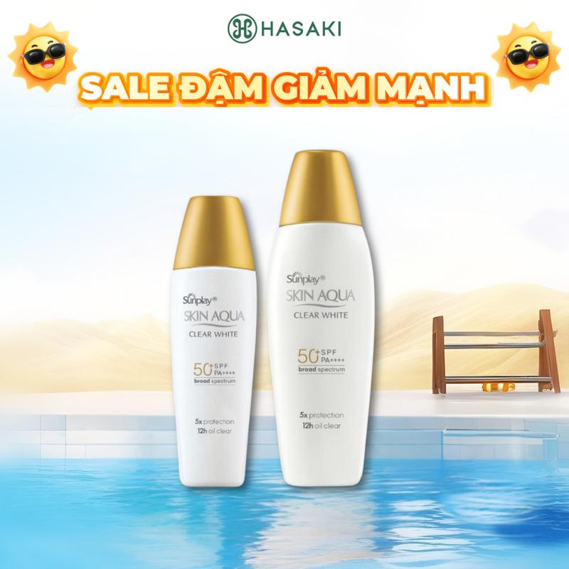 Sữa Chống Nắng Sunplay Skin Aqua Clear White SPF50+ PA++++ | HASAKI BEAUTY