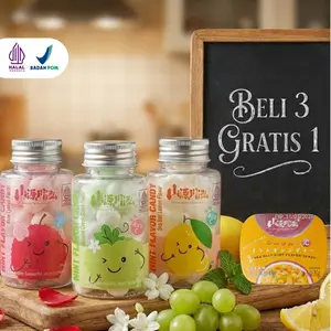 BUNDLING 3 Permen Mint 38gr Gratis 1 Markisa 16gr Bebas Gula Halal Vitamin C Sea Salt Effect Penghilang Bau Mulut