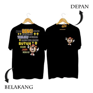 Kaos Dewasa Kata-kata Lengan Pendek Keren dan Kekinian MT-89 Baju Distro Combed Pria Pasangan Panjang Oblong Nyaman Lembut Katun Wanita Tangan Hitam Polos cowok bajudistro Atasan Putih hitam