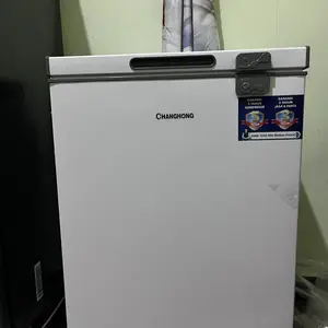 Changhong chest Freezer FCF136DW Kapasitas 110 Liter (Fast Freezing) (Design Look Linimalis)