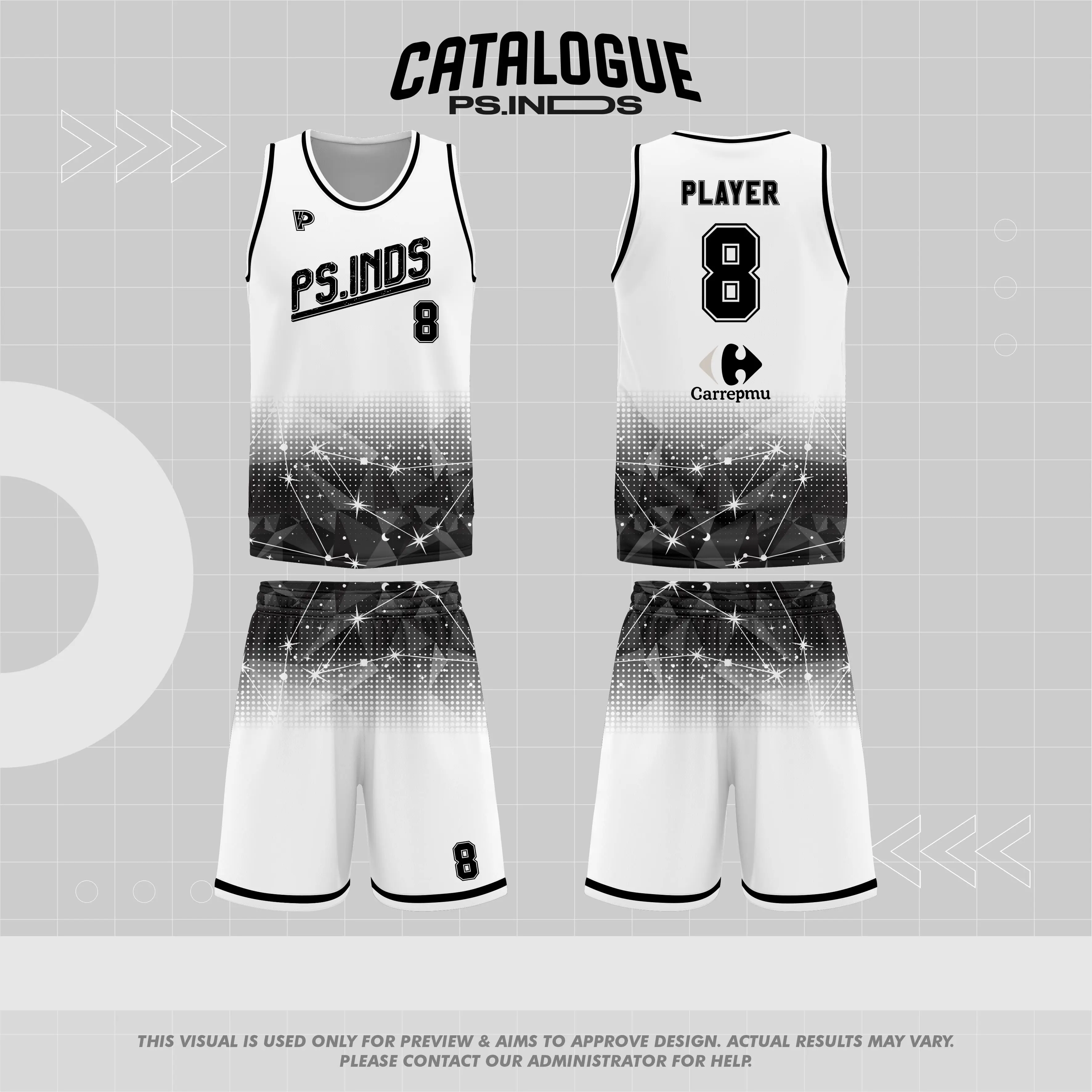 BAJU JERSEY Basket Free Name Set Baju Olahraga Printing Basket Full Print Custom Dryfit Setelan Satuan O7P9
