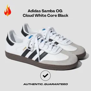 Adidas Samba OG Cloud White Core Black ( UNISEX )