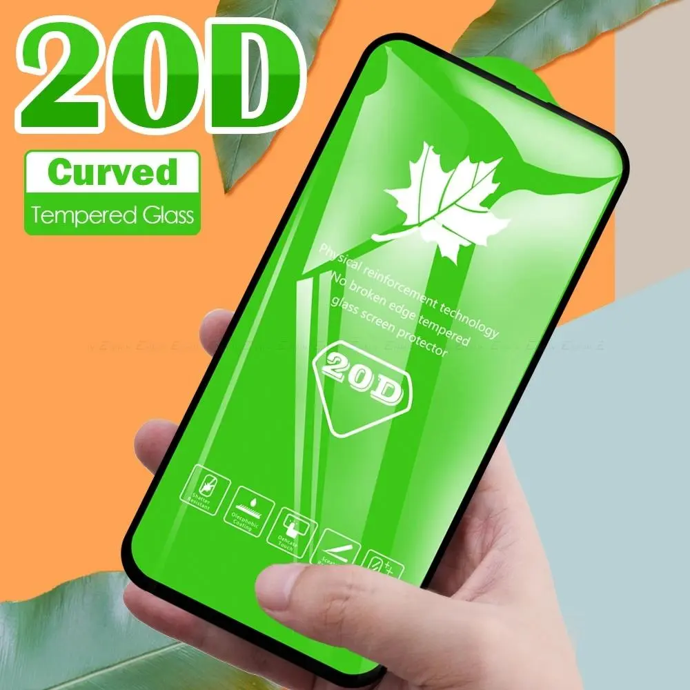 20D Tempered Glass for Oppo Reno11 F Reno8 T 8 Pro+ 8 Z Reno 7 Pro 7 Z Reno6 Z Reno 5 Reno 3 Reno2 F 2 Z Screen Protector
