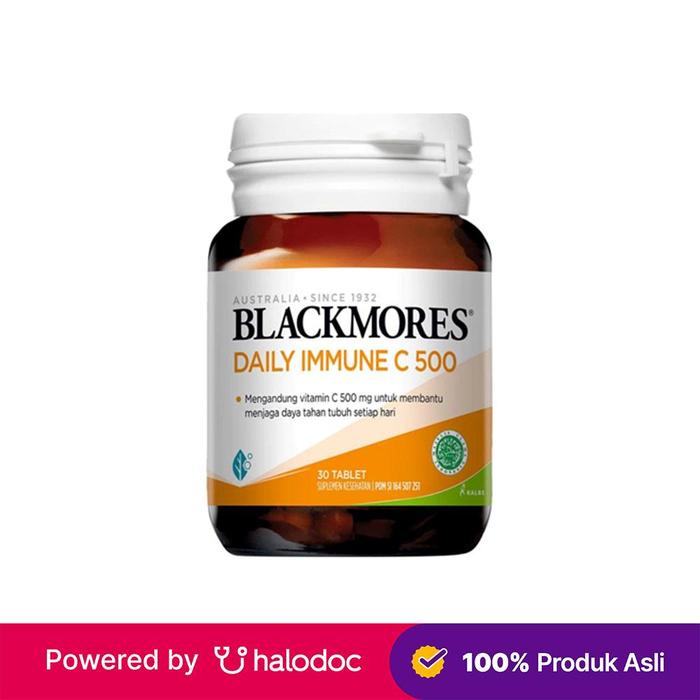 Gambar Blackmores Daily Immune C 500 30 Tablet dari Apotek Halomedika Medan Baru Kota Medan Tokopedia