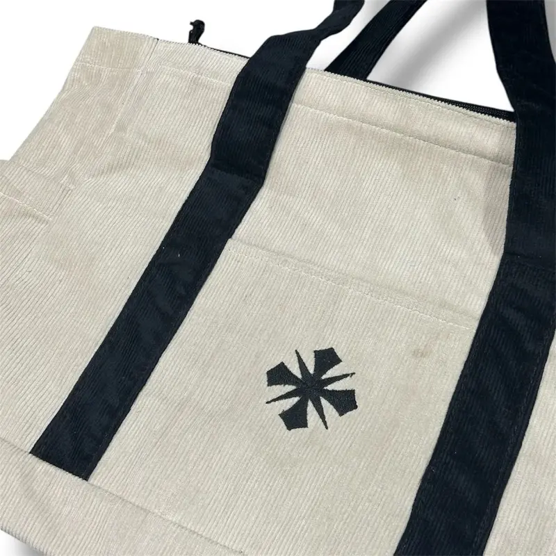 Puddinglane Tote Bag Besar Corduroy Modley 6